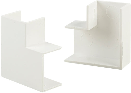 Cable Trunking Flat Angle 16 x 38mm Pack of 2