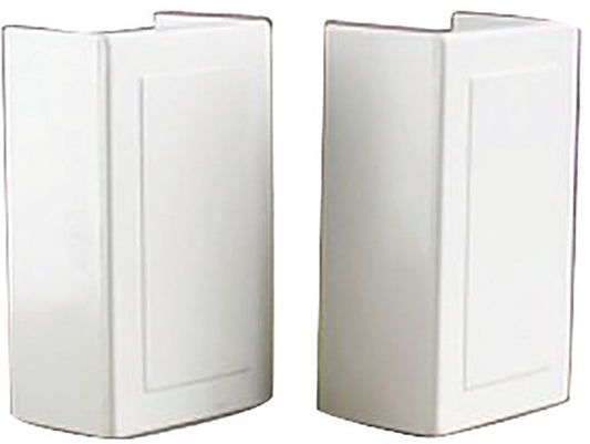 Cable Trunking Coupler 16 x 38mm Pack of 2