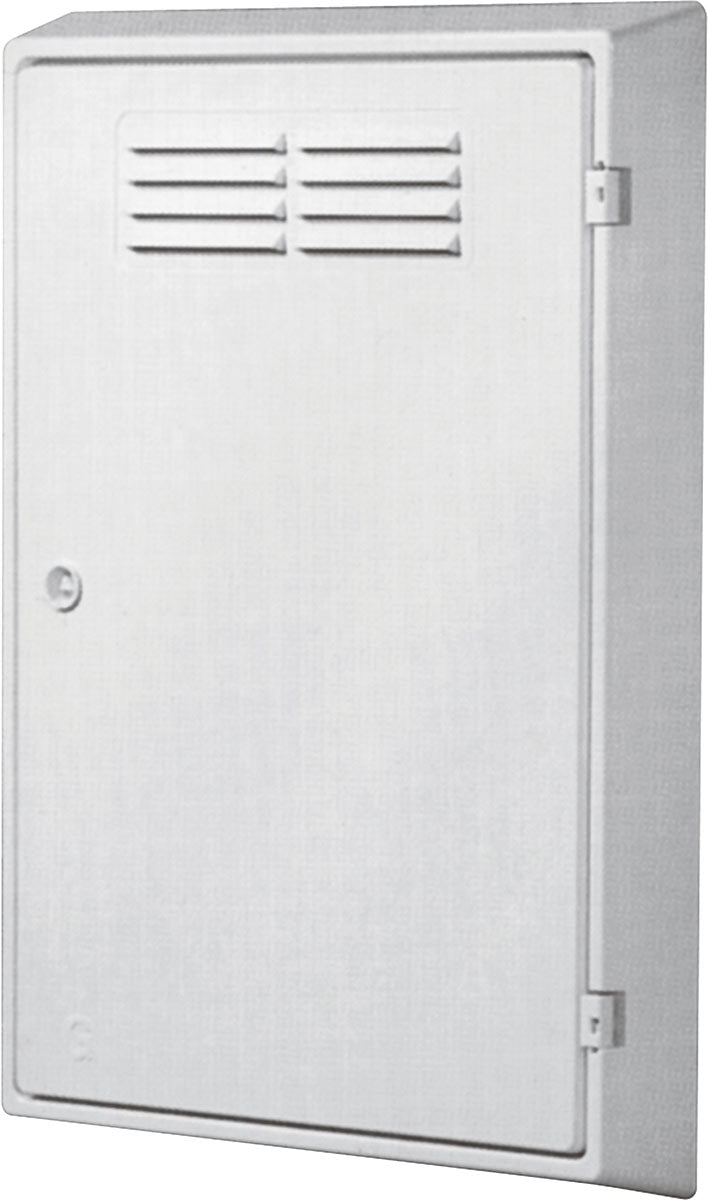 Built In Gas Meter Box White
