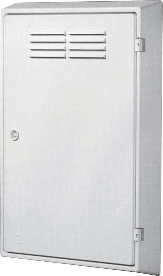 Built In Gas Meter Box White