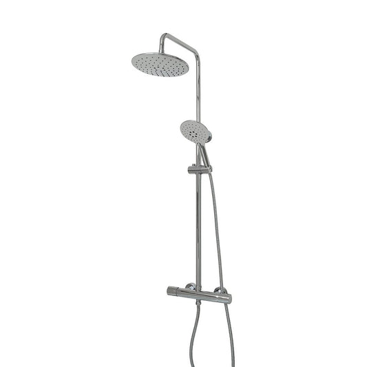 Elegant Haven Ayton Thermostatic Cool Touch Chrome Exposed Bar Shower Valve