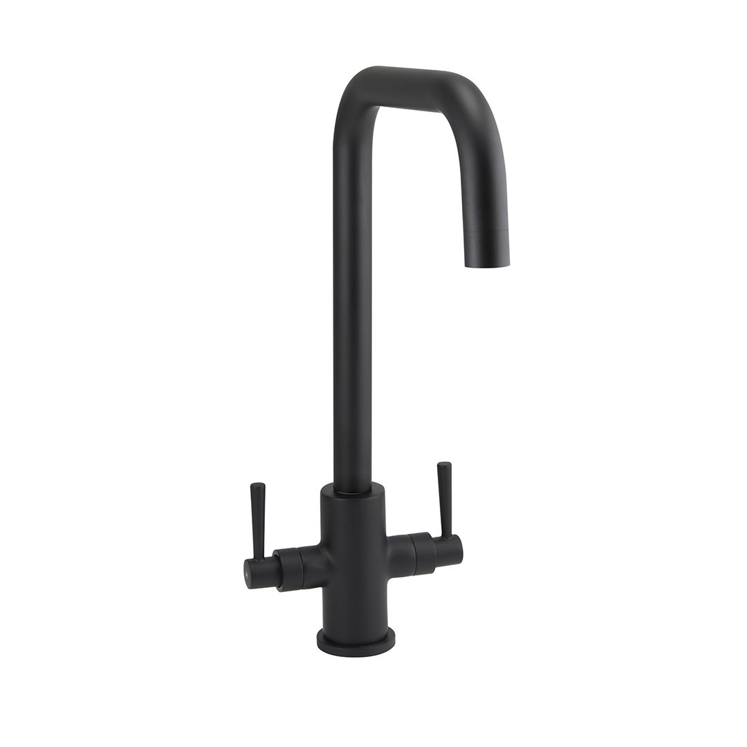 Elegant Haven Don Matt Black Sink Mixer 1
