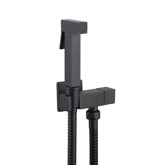 Elegant Haven Beauly Matt Black Douche With Integrated Isolator Valve 1