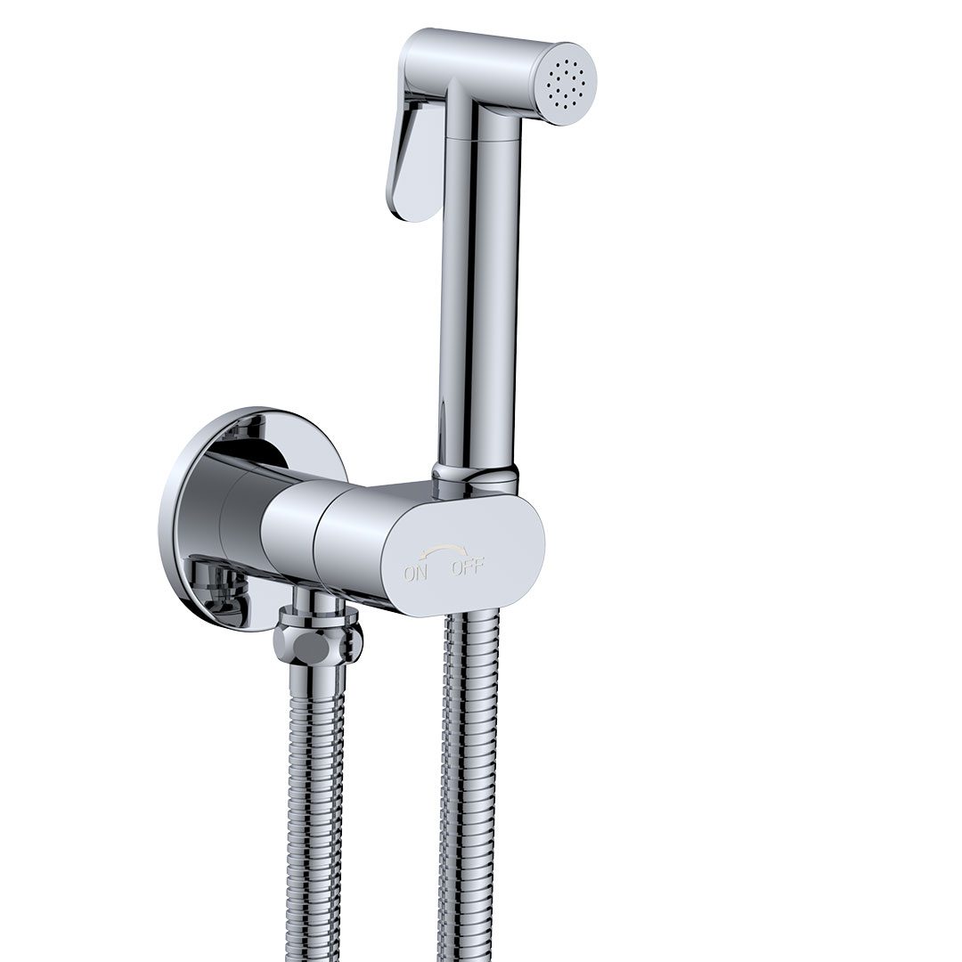 Elegant Haven Conan Chrome Douche With Integrated Isolator Valve