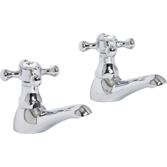 Elegant Haven Melrose Chrome Basin Taps