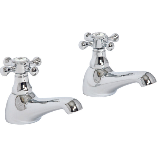 Elegant Haven Melrose Chrome Bath Taps
