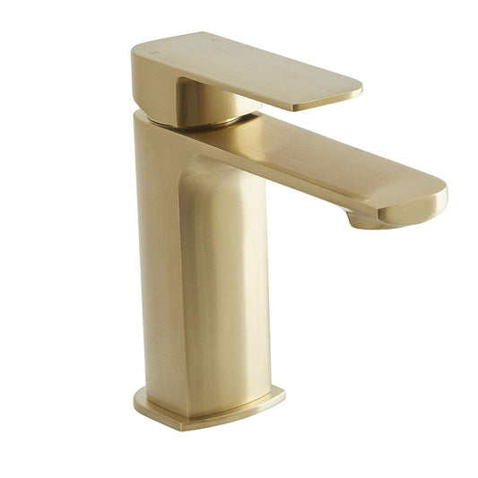 Elegant Haven Ness Brushed Brass Basin Mixer 1