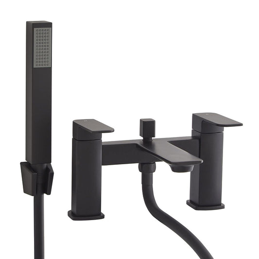 Elegant Haven Ness Matt Black Bath Shower Mixer 1