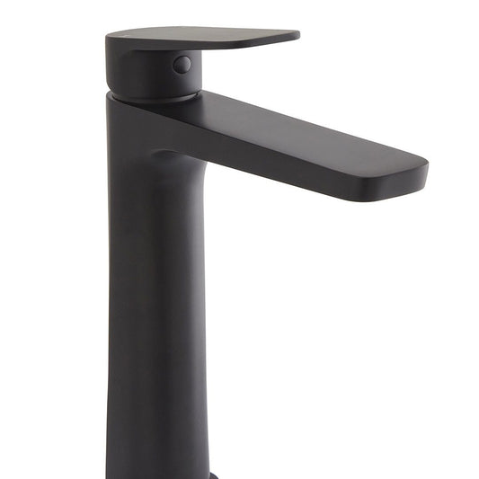 Elegant Haven Dalmuir Matt Black Tall Basin Mixer 1