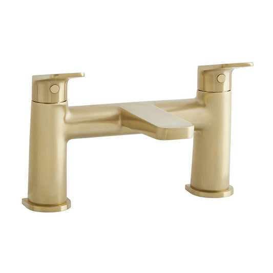 Elegant Haven Dalmuir Brushed Brass Bath Filler 1