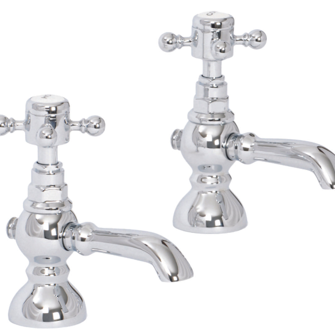 Elegant Haven Balmoral Chrome Basin Taps