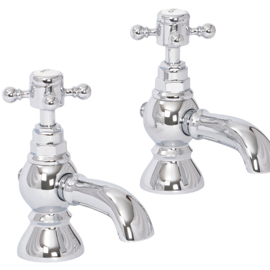 Elegant Haven Balmoral Chrome Bath Taps