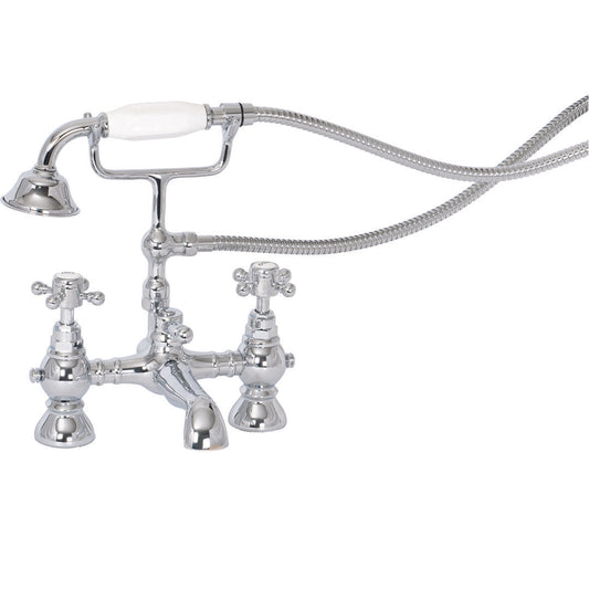 Elegant Haven Balmoral Chrome Bath Shower Mixer