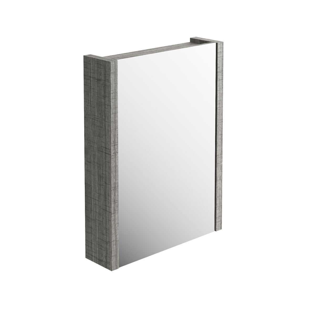 Winslow Grey Ash Single Mirrored Cabinet 600mm