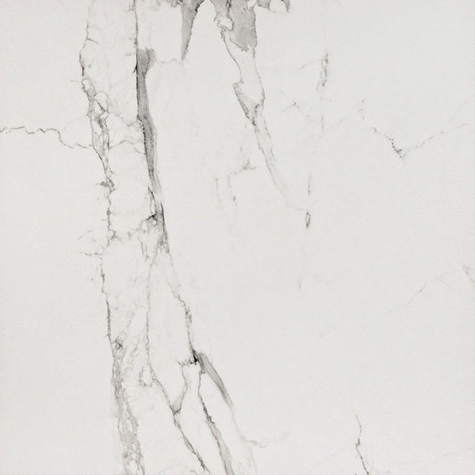 La Bella White Marble Semi-Polished Porcelain Tile 900x900mm