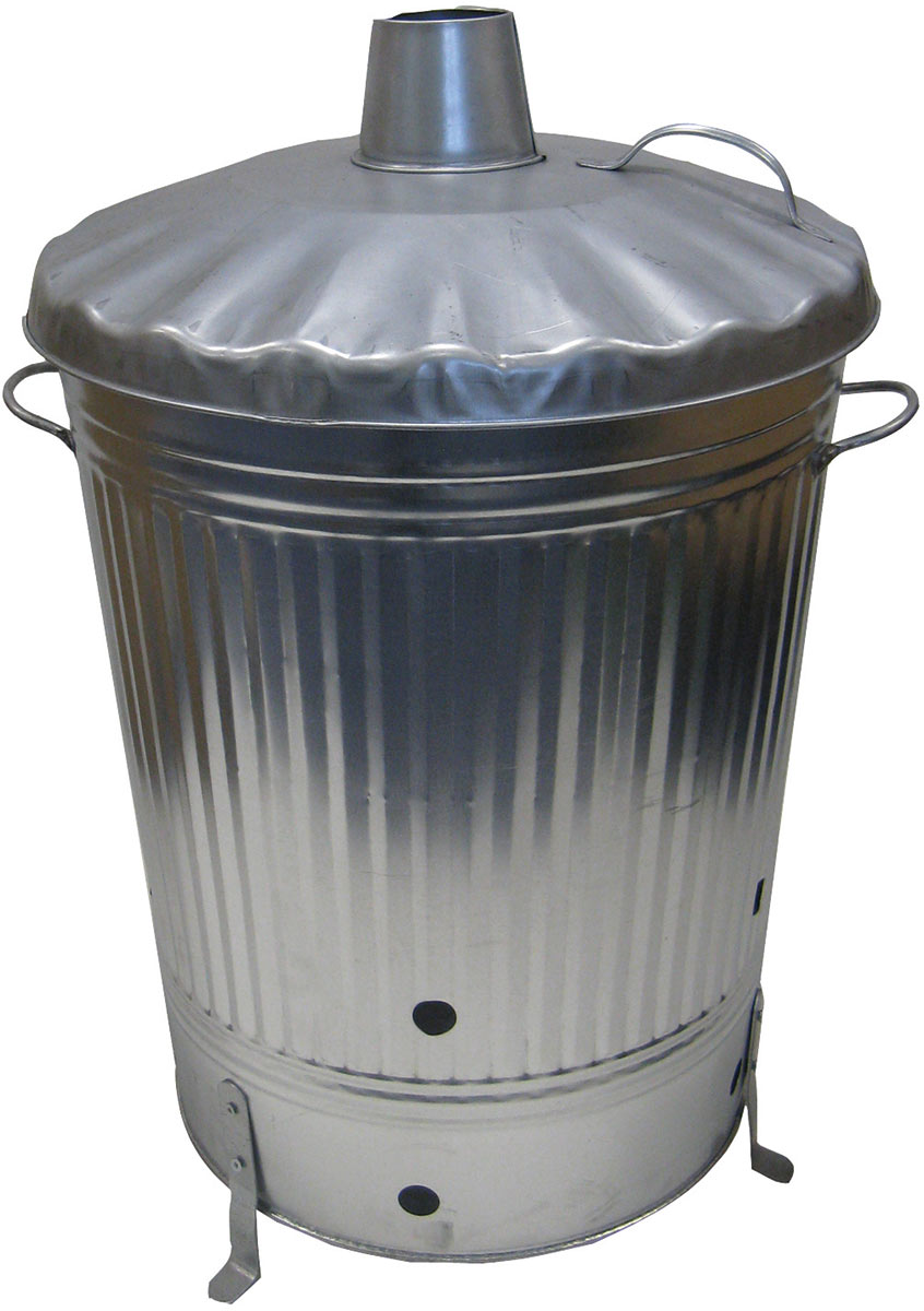 Galvanised Incinerator