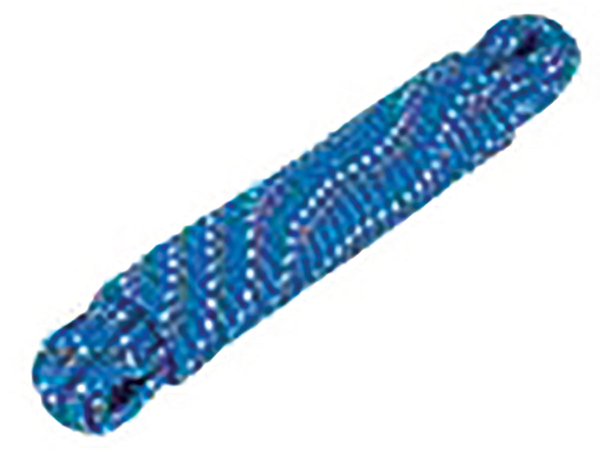 Braided Polypropylene Blue Rope