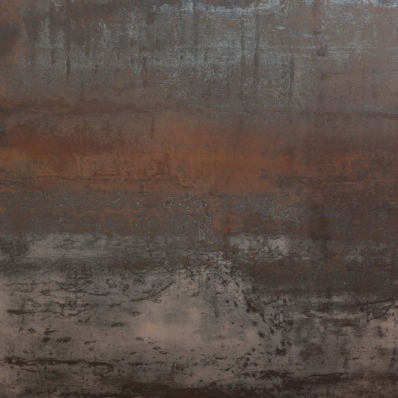 Corten Steel Matt Porcelain Tile 600x600mm