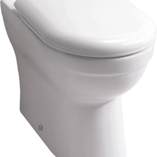 Elegant Haven Skara Back To Wall Pan With Seat And Cover 26131-