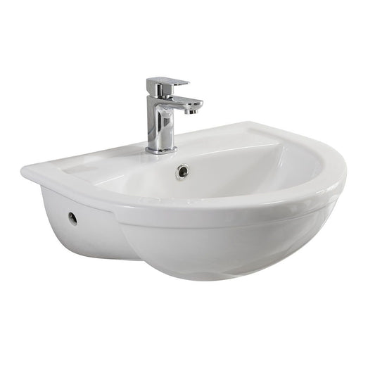 Elegant Haven Skara Elgin 560mm Semi Recessed Basin