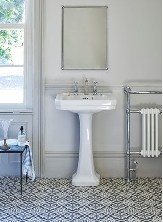 Contemporary Basin & Standard Pedestal