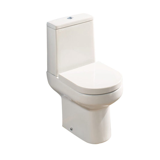 Elegant Haven Elgin Close Coupled Short Projection Wc With Cistern And Luxury Seat And Cover 38120-38220-2