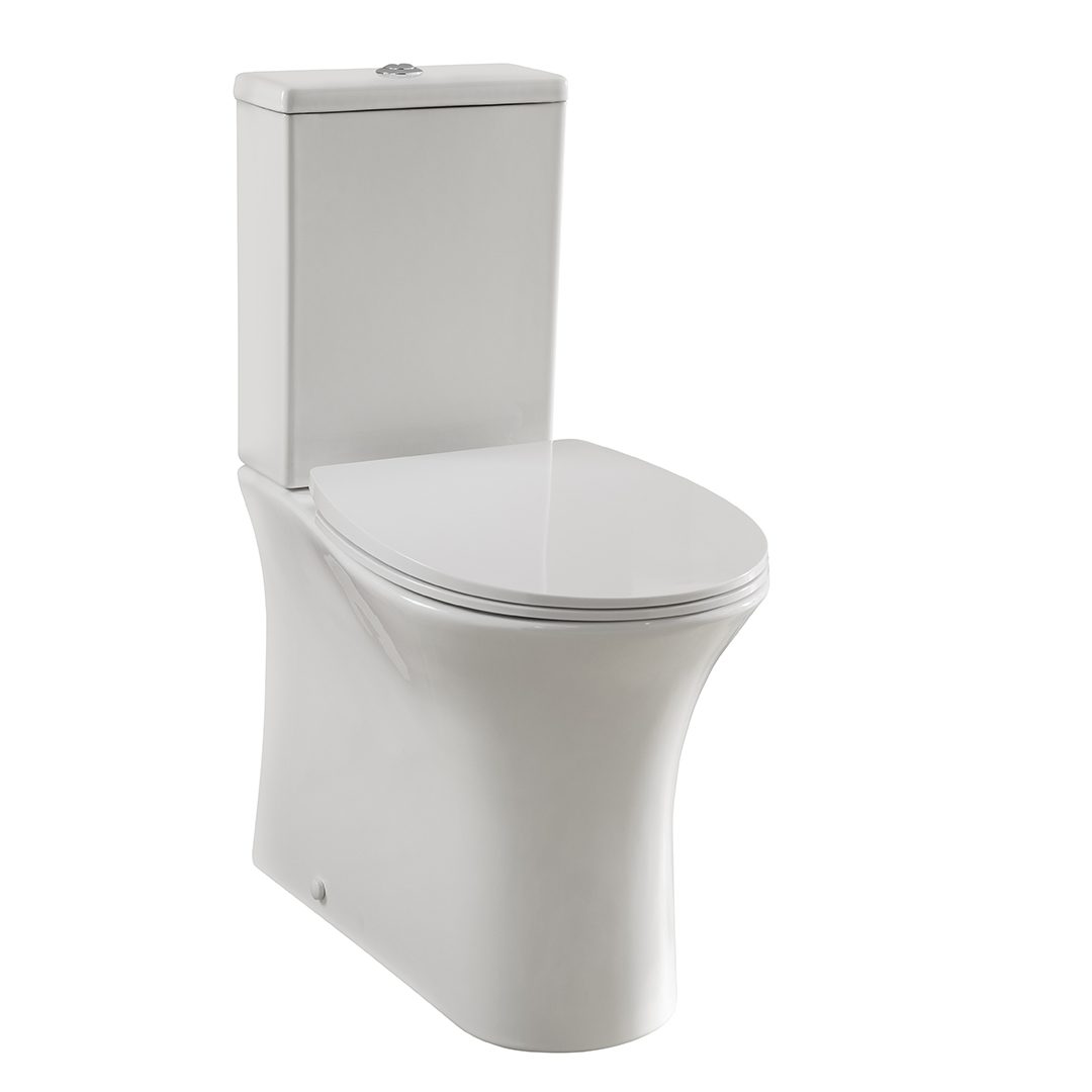 Elegant Haven Kelso Rimless Closed Back Close Coupled Wc With Cistern And Soft Close Seat 28124-28220-
