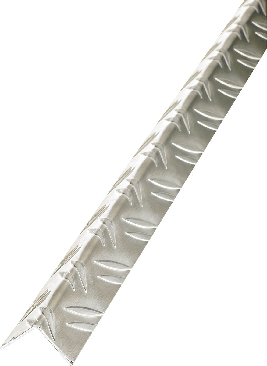 Checkerplate Aluminium Equal Sided Angle