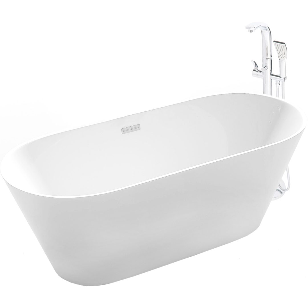 Elegant Haven Ross 1700mm Free Standing 0th Doubled Ended Bath