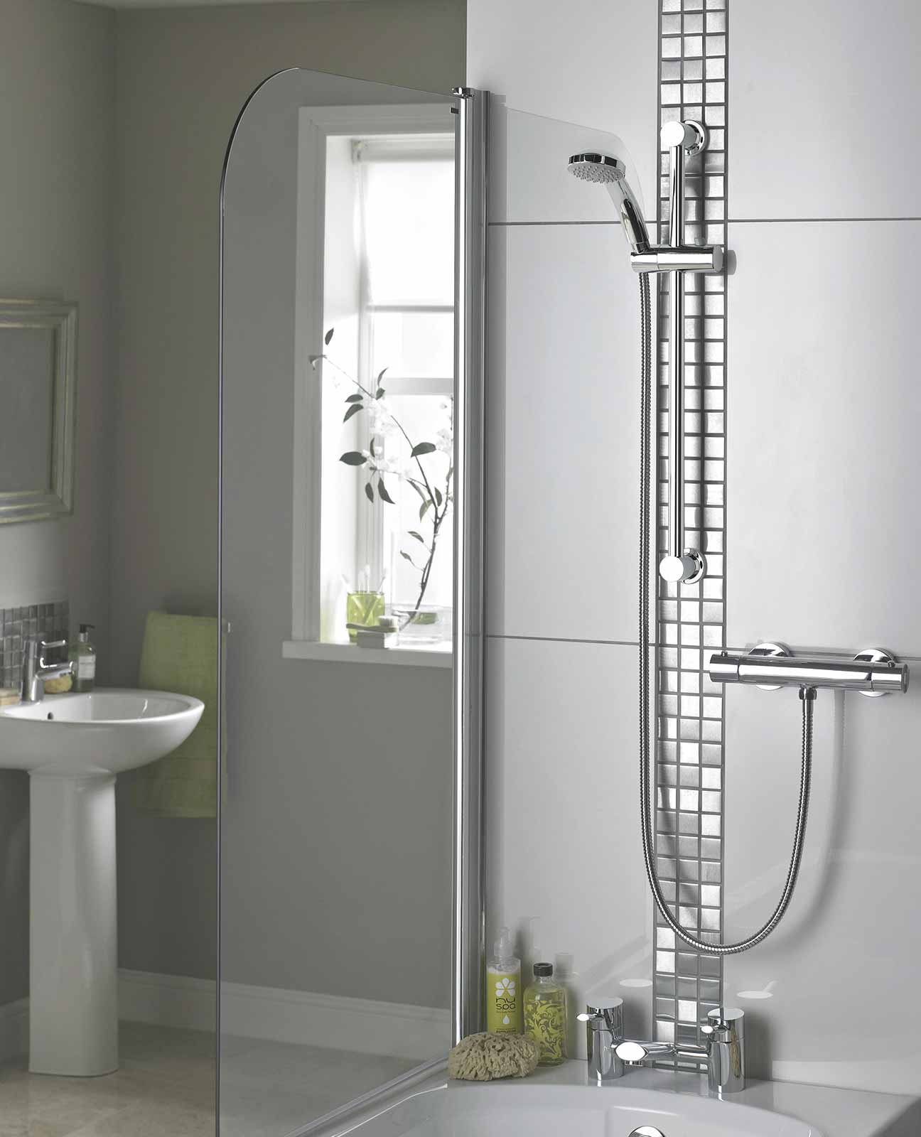 Bristan Frenzy Cool Touch Thermostatic Bar Shower Mixer with Kit