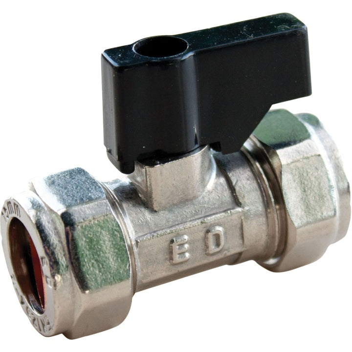 ISOLATING VALVE WITH HANDLE 15mm
