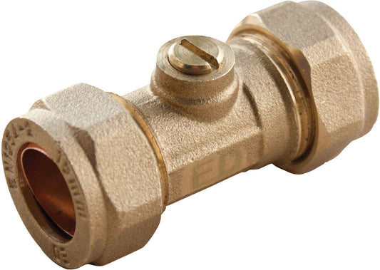 Brass Isolator Valve 15mm