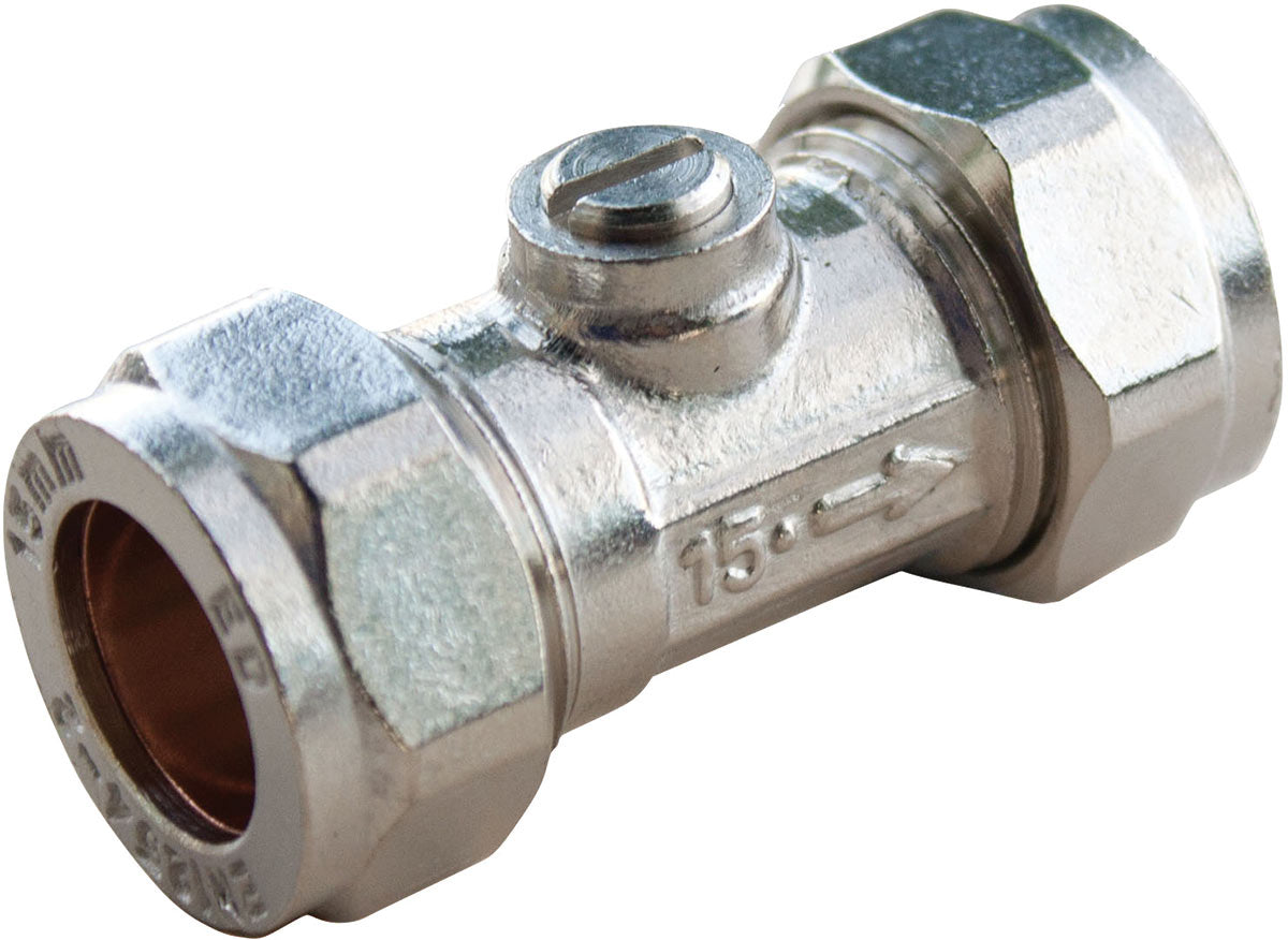 Chrome Isolating Valve