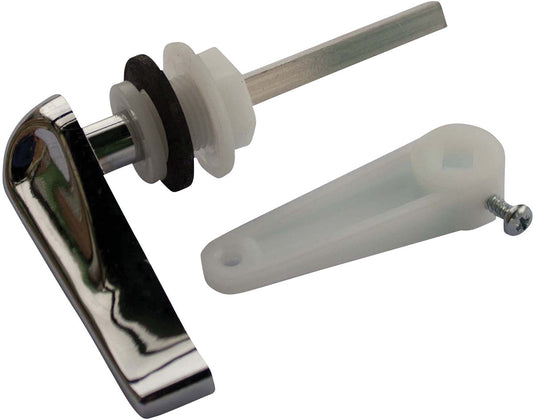 Chrome Plastic Low Level Toilet Cistern Handle