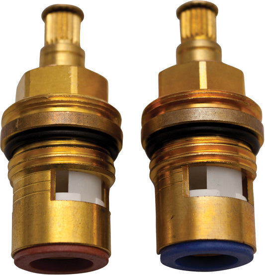 Ceramic Tap Gland Limited Turn ½" with 8mm Spline Pack 2