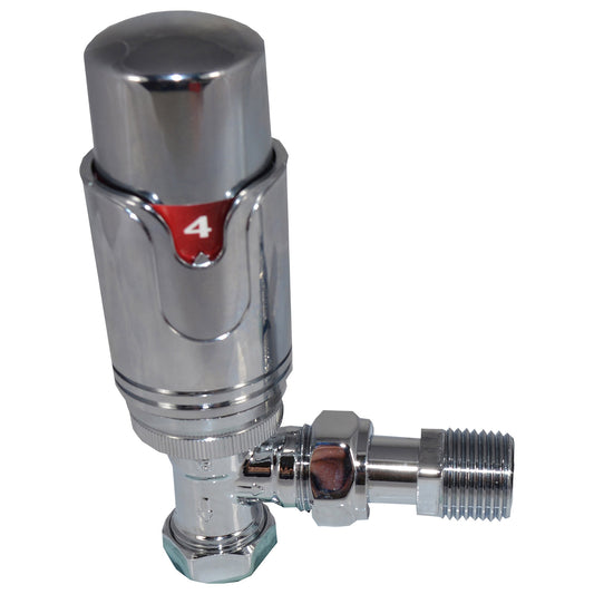 Chrome 15mm Callisto 2 Angled TRV Twin Pack