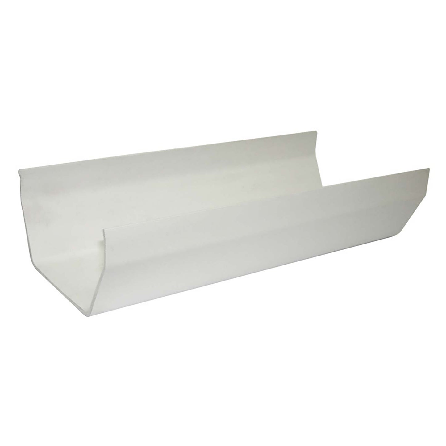 FloPlast White Square Line Gutter 114mm