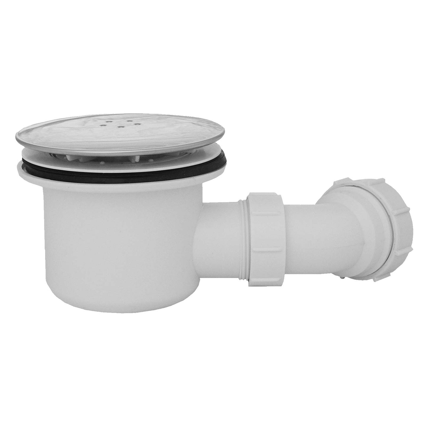 Chrome Shower Trap Waste 90mm