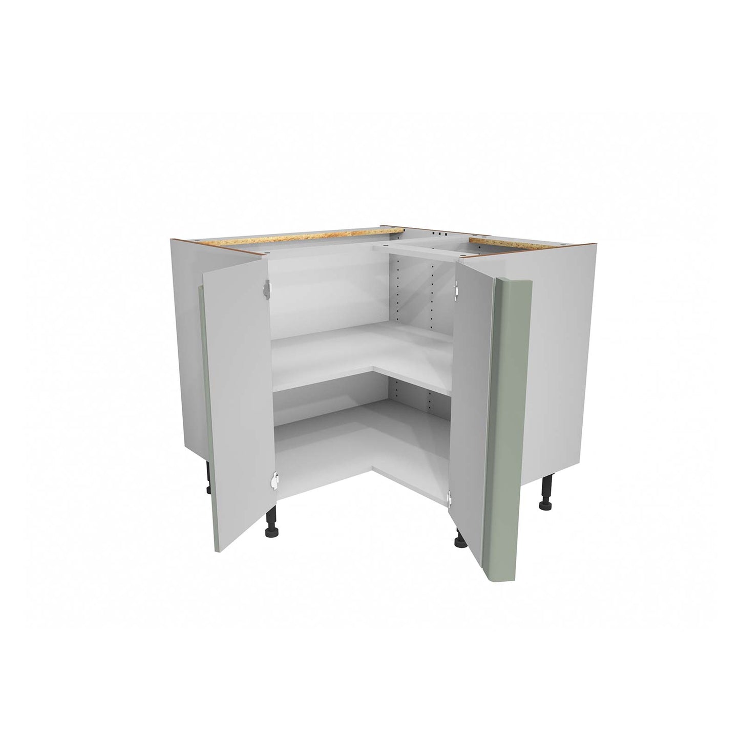 Capri Seagrass 935mm Corner Base Unit Fascias Pack 2 of 2