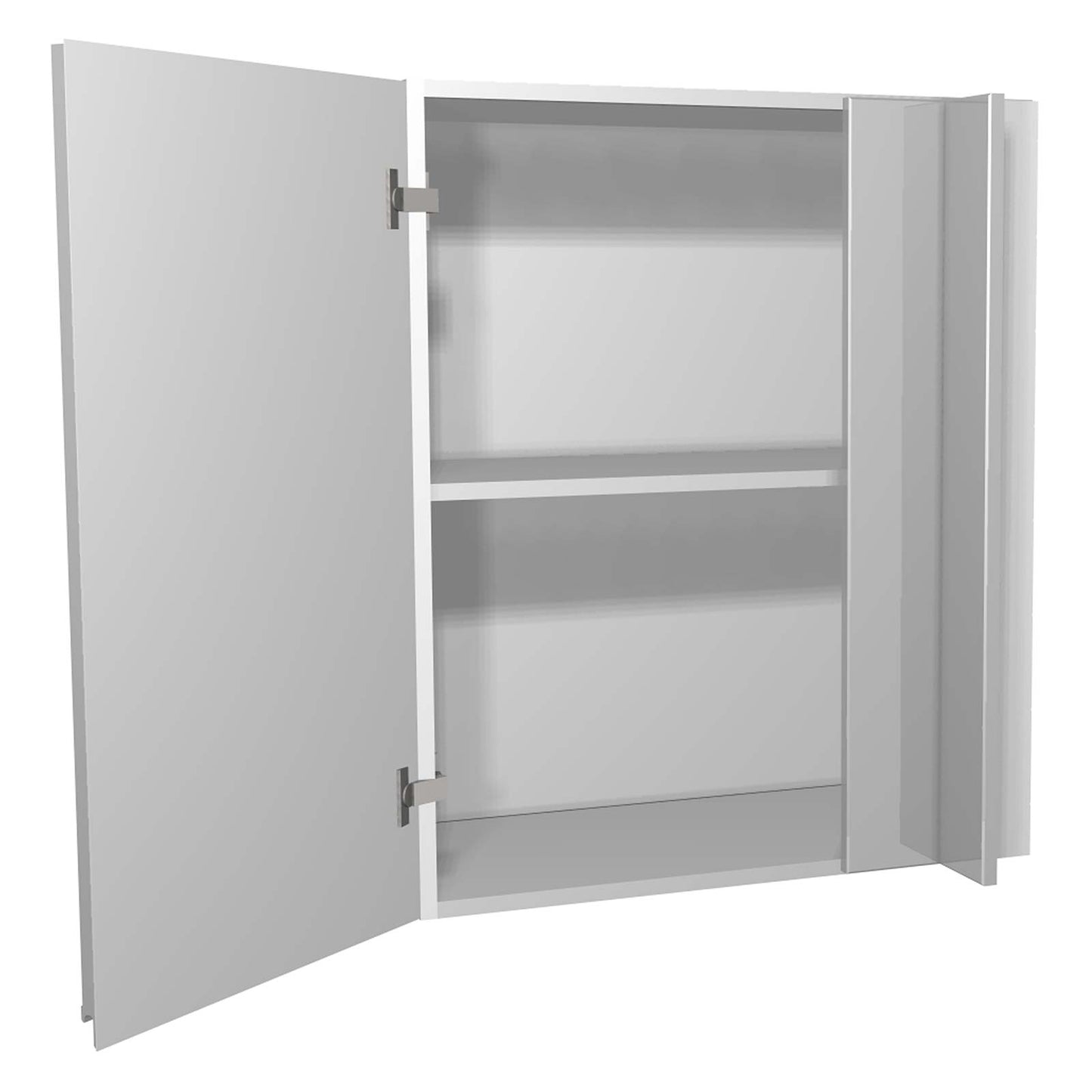 Capri Grey 600mm Straight Corner Wall Unit