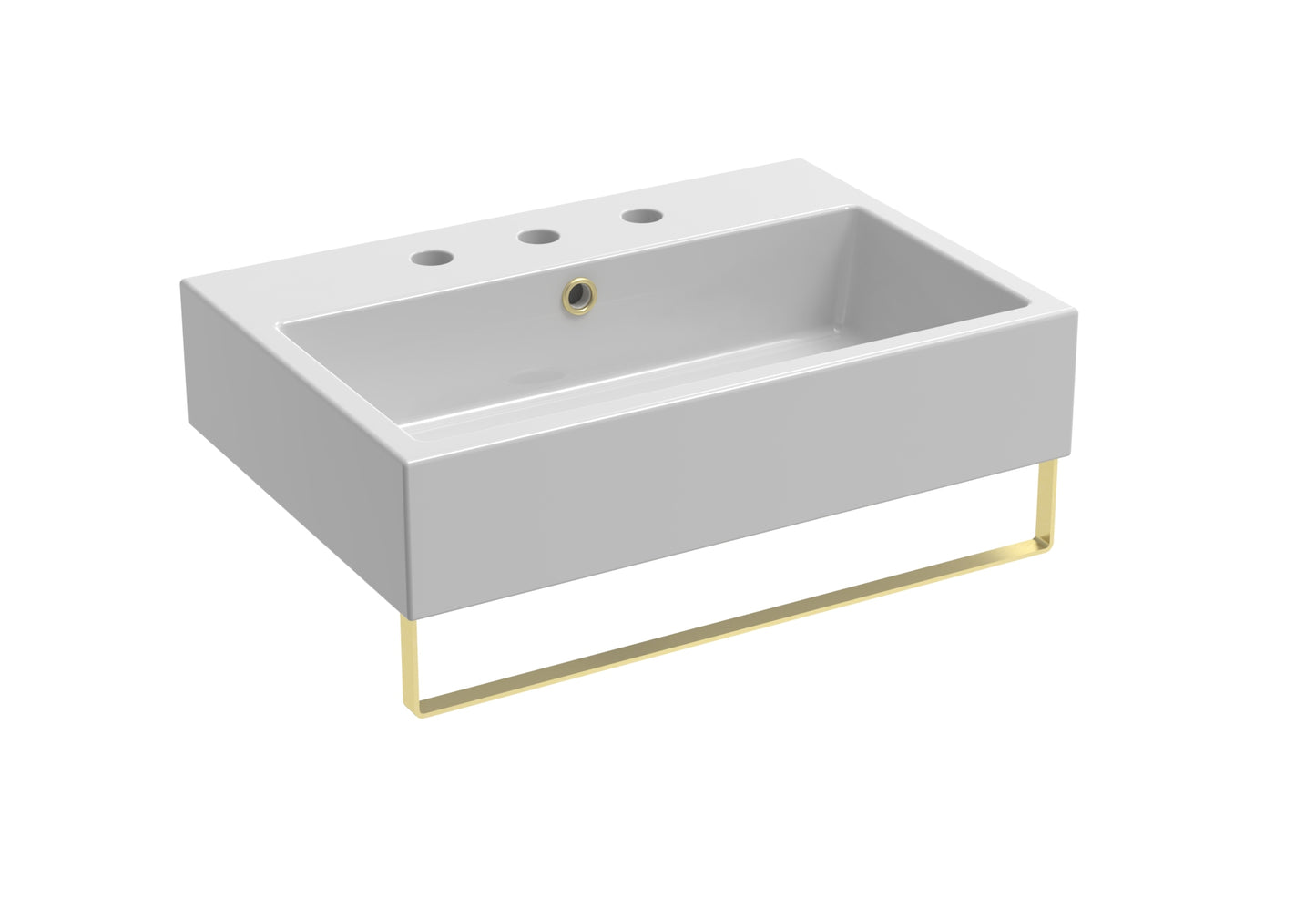 MATTEO 60x42cm washbasin 3TH