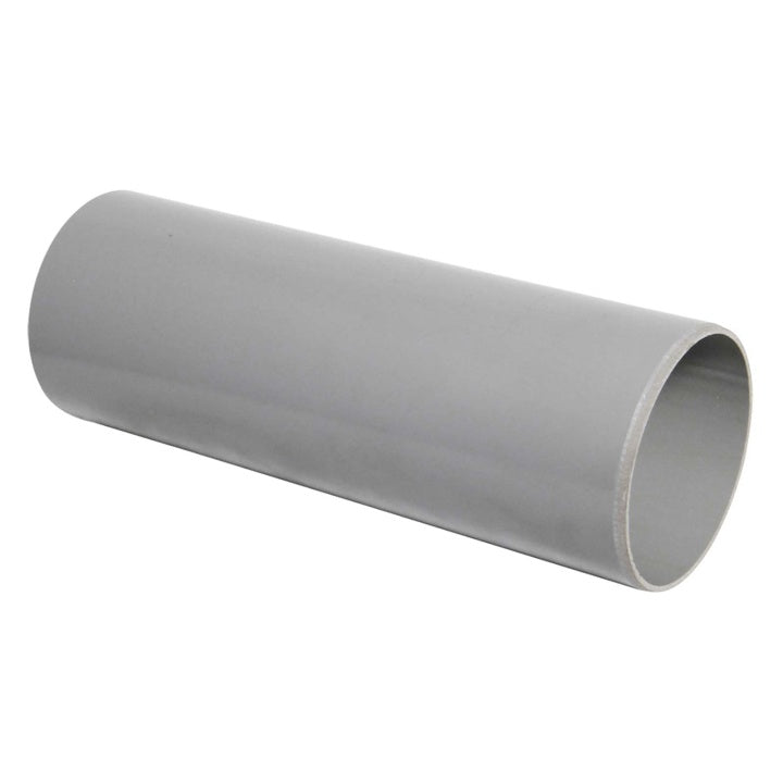 Grey Plain Ended Soil Pipe 110mm x 1m