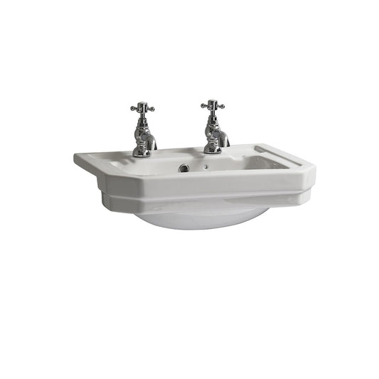 Elegant Haven Dunbar 2 Tap Hole Semi Recessed Basin