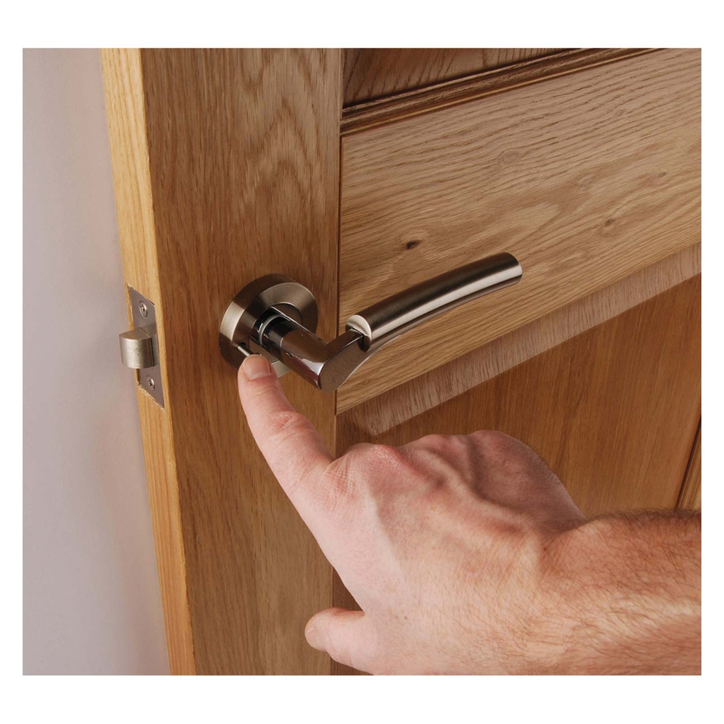 Choice Privacy Door Pack Satin Stainless Steel