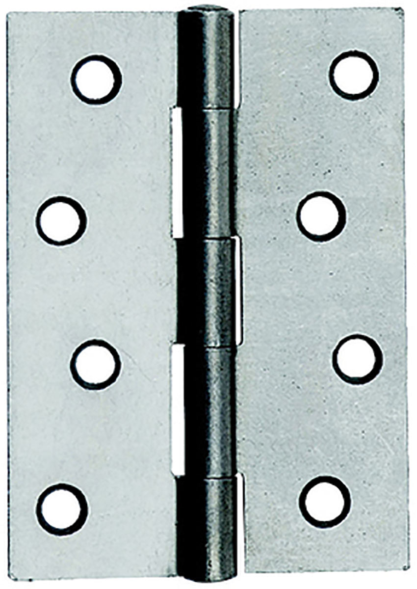 Butt Hinges 1838 Steel Self Colour 100mm Pack 2
