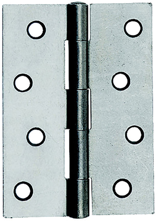 Butt Hinges 1838 Steel Self Colour 100mm Pack 2