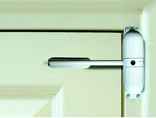 C10 Door Closer White Surface Mounted
