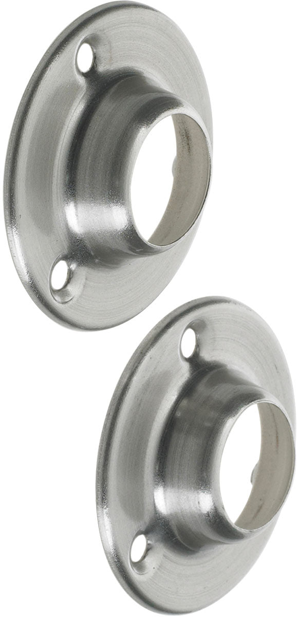 Brushed Nickel Colorail Deluxe Socket Pack 2