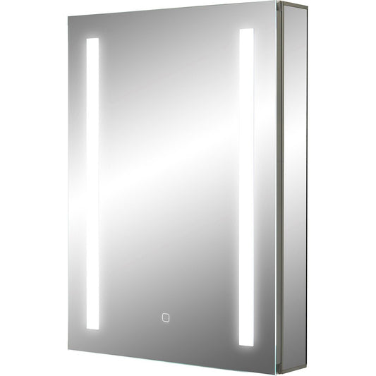 Elegant Haven Comrie 500mm 1 Door Led Bathroom Mirror Cabinet