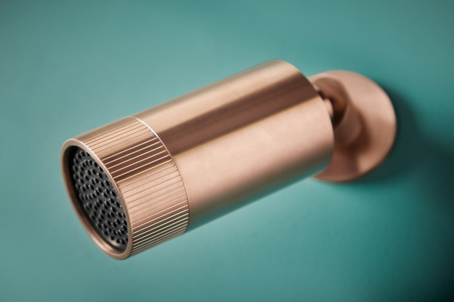Core Spotlight Shower Head Brushed Bronze